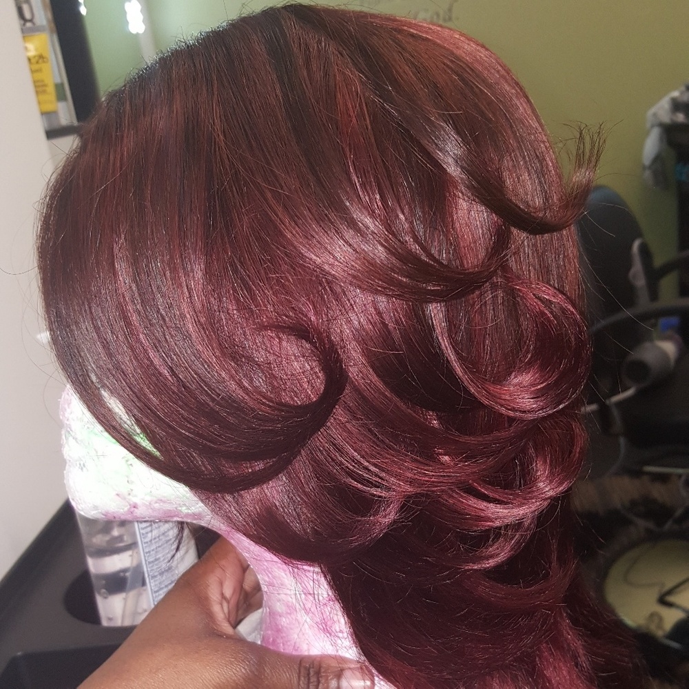 100% Virgin Human Hair Wig with LACE closure
